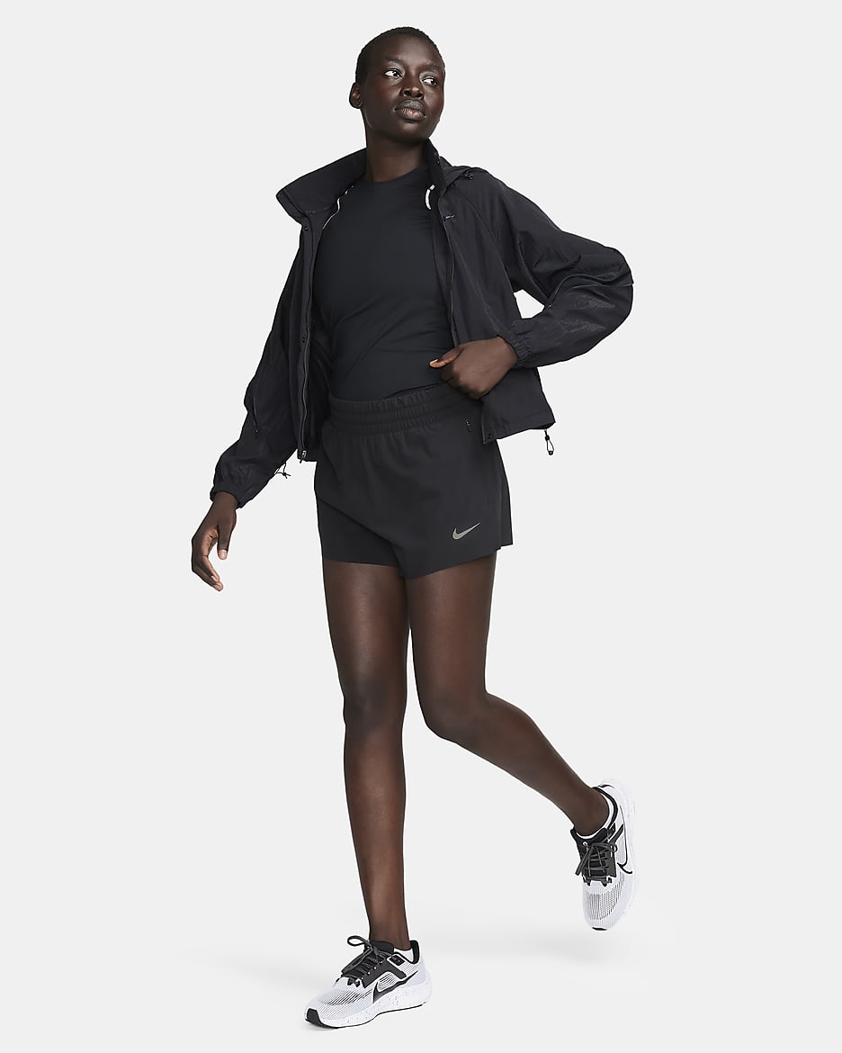 Veste Nike Running Division Repel pour femme - Noir/Noir