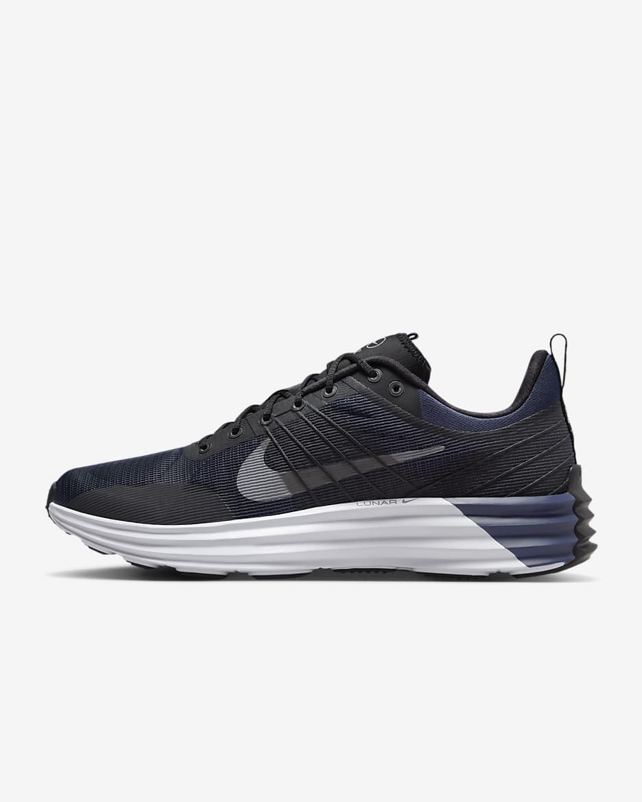 Nike Lunar Roam férficipő - Fekete/Midnight Navy/Fehér/Reflect Silver