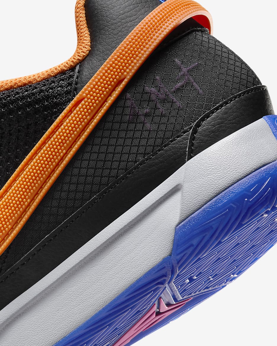 JA 1 ASW Basketball Shoes - Black/Racer Blue/Bright Crimson/Multi-Colour