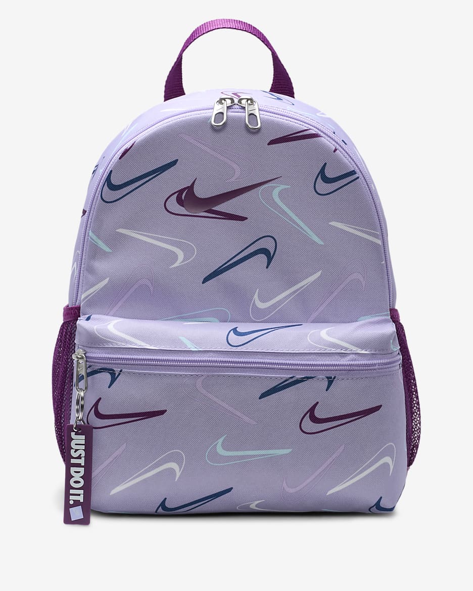 Nike Brasilia JDI Kids' Mini Backpack (11L) - Hydrangeas/Viotech/Viotech