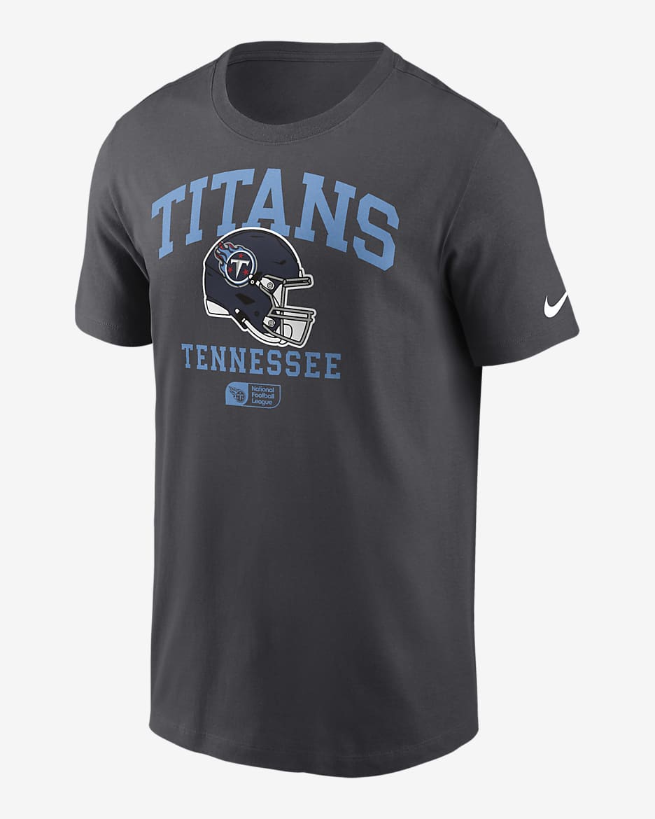 Tennessee Titans Helmet Essential Men's Nike NFL T-Shirt - Anthracite