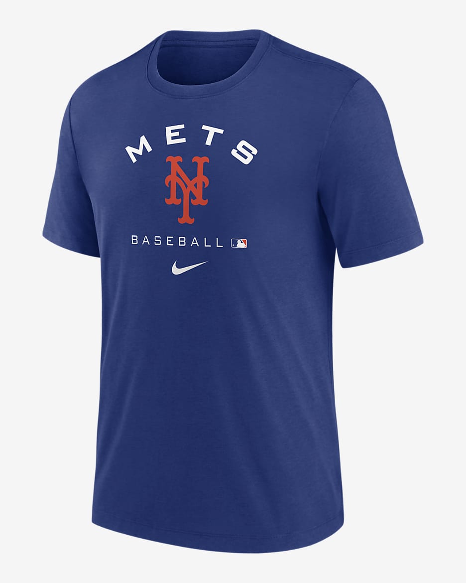 Nike Dri-FIT Team (MLB New York Mets) Men's T-Shirt - Royal