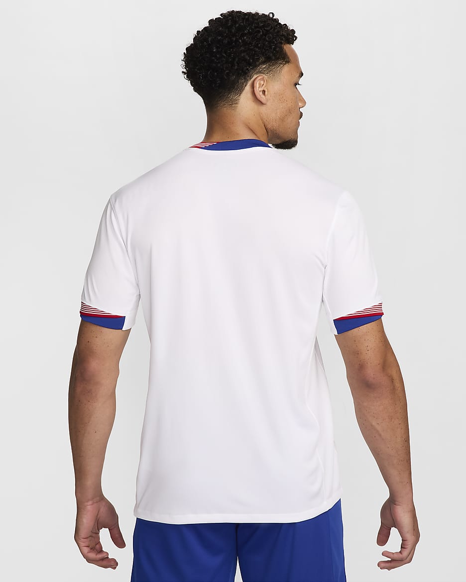 USMNT 2024 Stadium Home Men's Nike Dri-FIT Soccer Replica Jersey - White/White