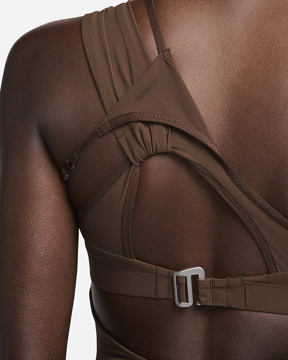 Nike x Jacquemus Damen-Bodysuit - Cacao Wow