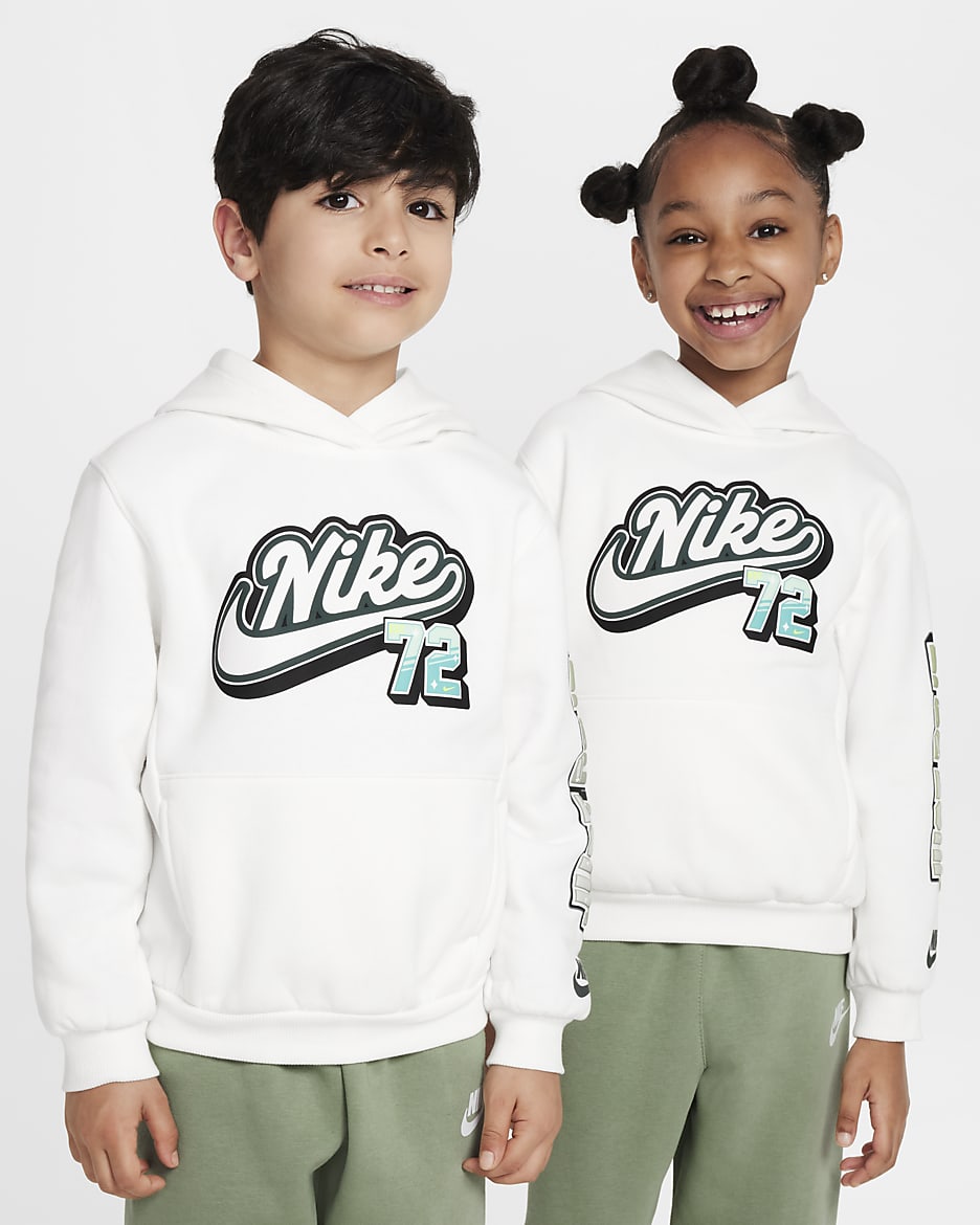 Nike Step Up Your Game Little Kids' 2-Piece Fleece Set - Oil Green