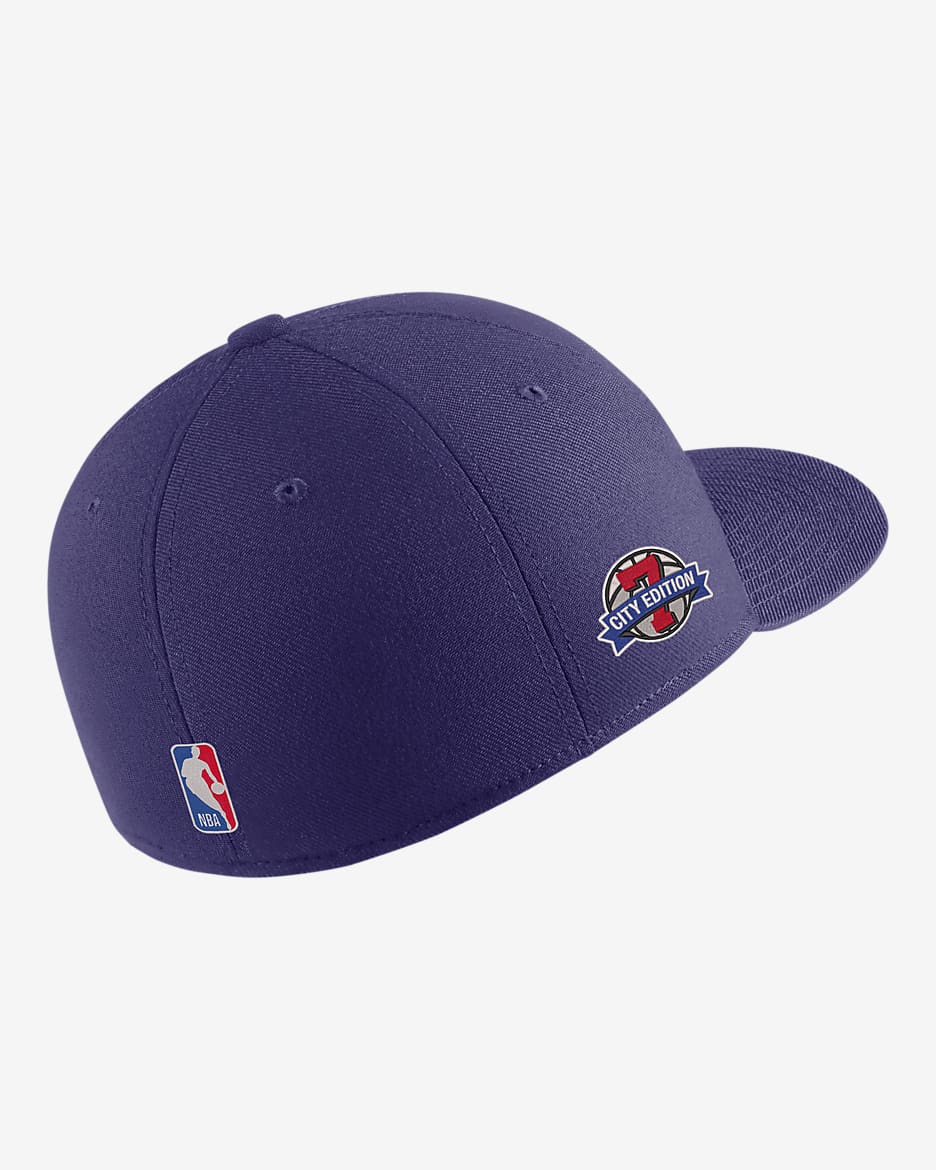 Utah Jazz City Edition Nike NBA Swoosh Flex Cap - New Orchid