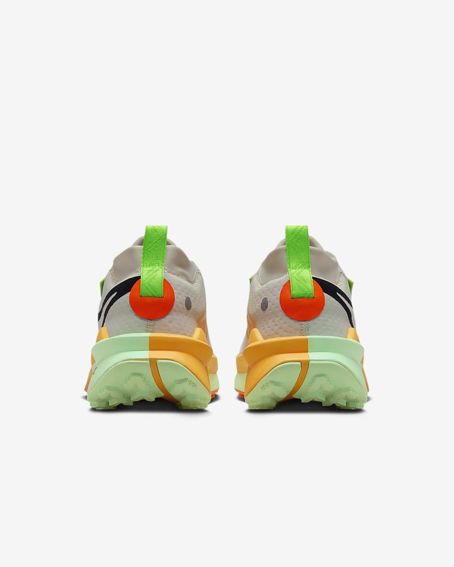 Nike Zegama Trail 2 Arazi Tipi Erkek Koşu Ayakkabısı - Summit White/Laser Orange/Total Orange/Siyah