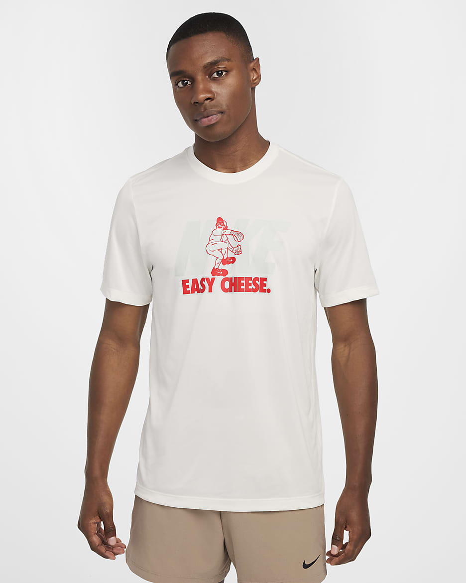 Playera de béisbol Nike Dri-FIT para hombre - Vela