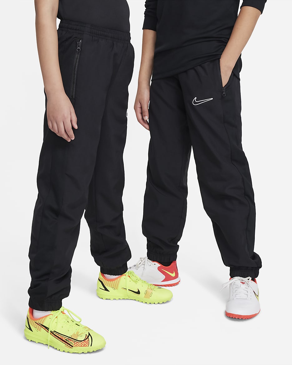 Pantalon de football Nike Dri-FIT Academy23 pour ado - Noir/Noir/Blanc