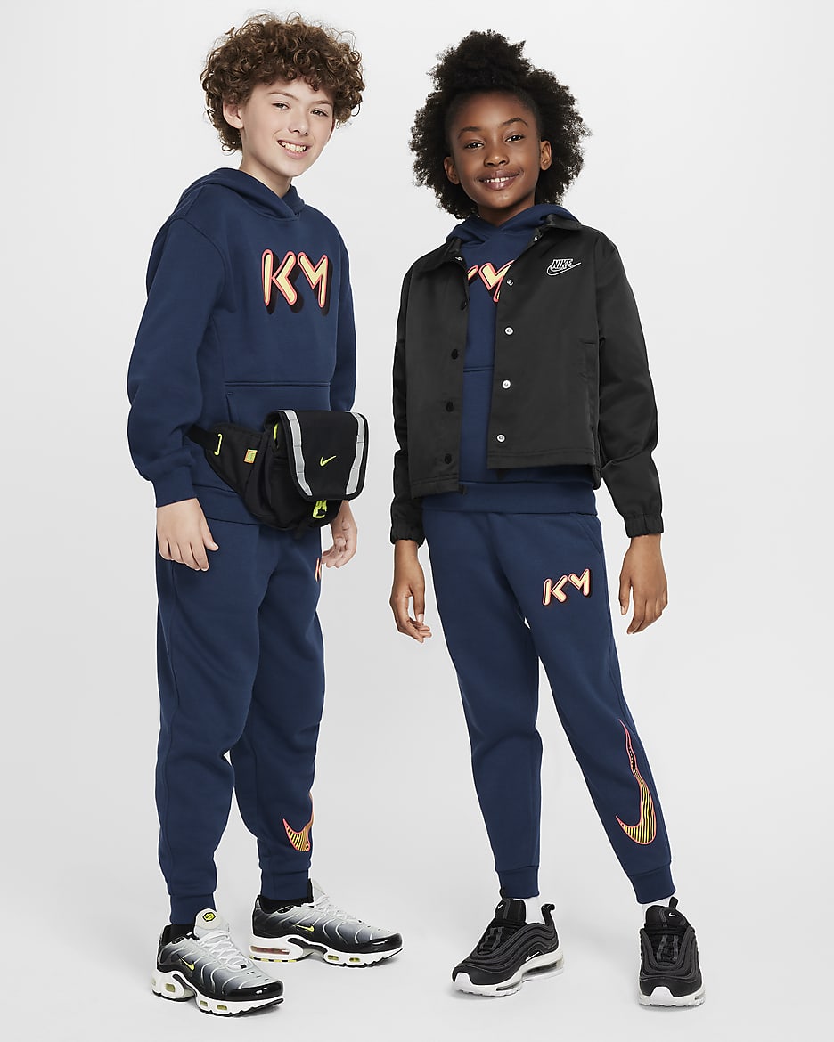 Kylian Mbappé Club Fleece Jogger (ältere Kinder) - Armory Navy