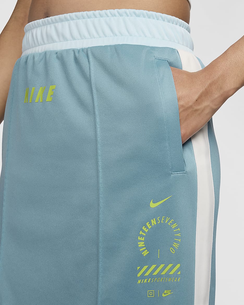 Nike Sportswear Women's Skirt - Denim Turquoise/Glacier Blue