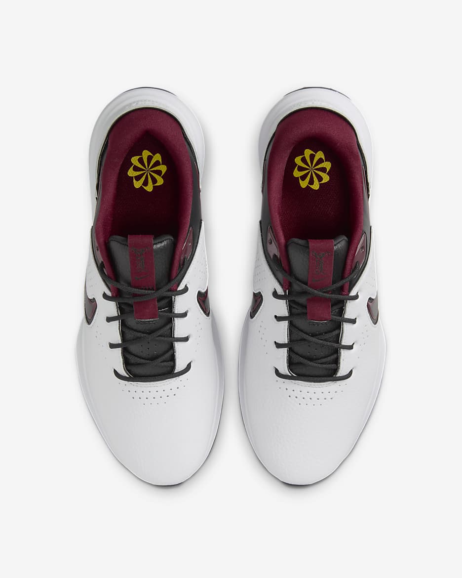 Nike Victory Pro 3 Men's Golf Shoes - White/Black/Lightning/Team Red