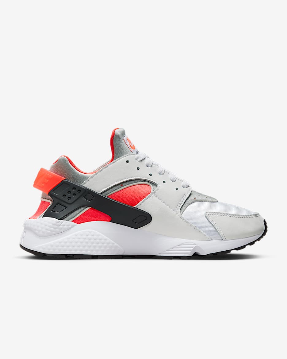 Nike Air Huarache Men's Shoes - White/Infrared 23/Black/Metallic Silver