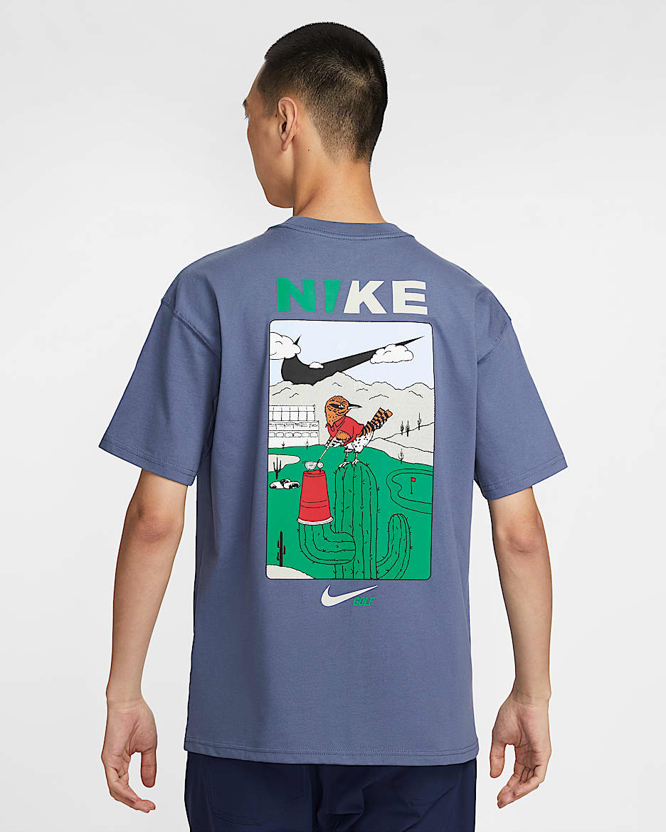 Nike 男款 Max90 高爾夫 T 恤 - Diffused Blue