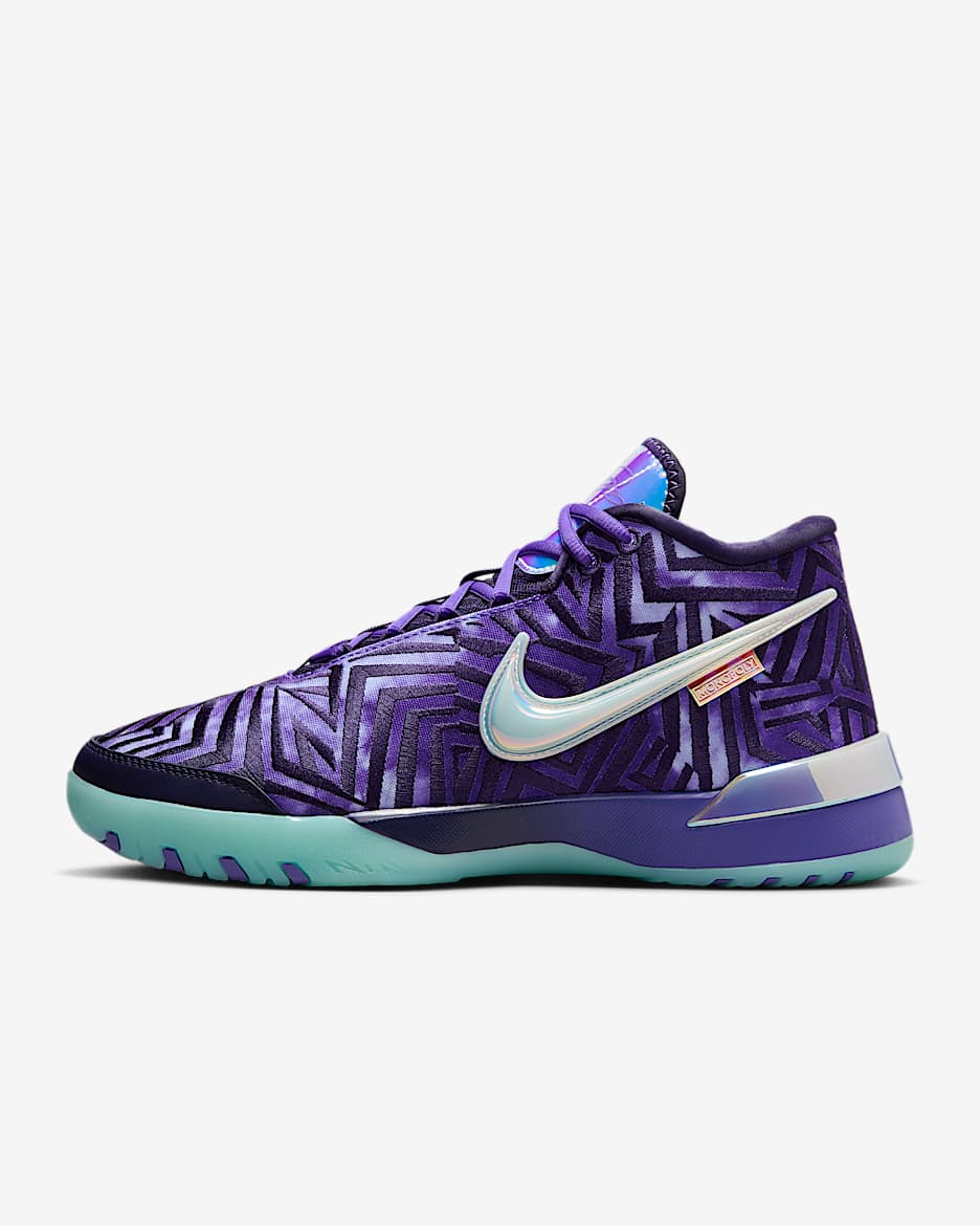 LeBron NXXT Genisus QS Basketball Shoes - Persian Violet/Imperial Purple/Glacier Ice/White