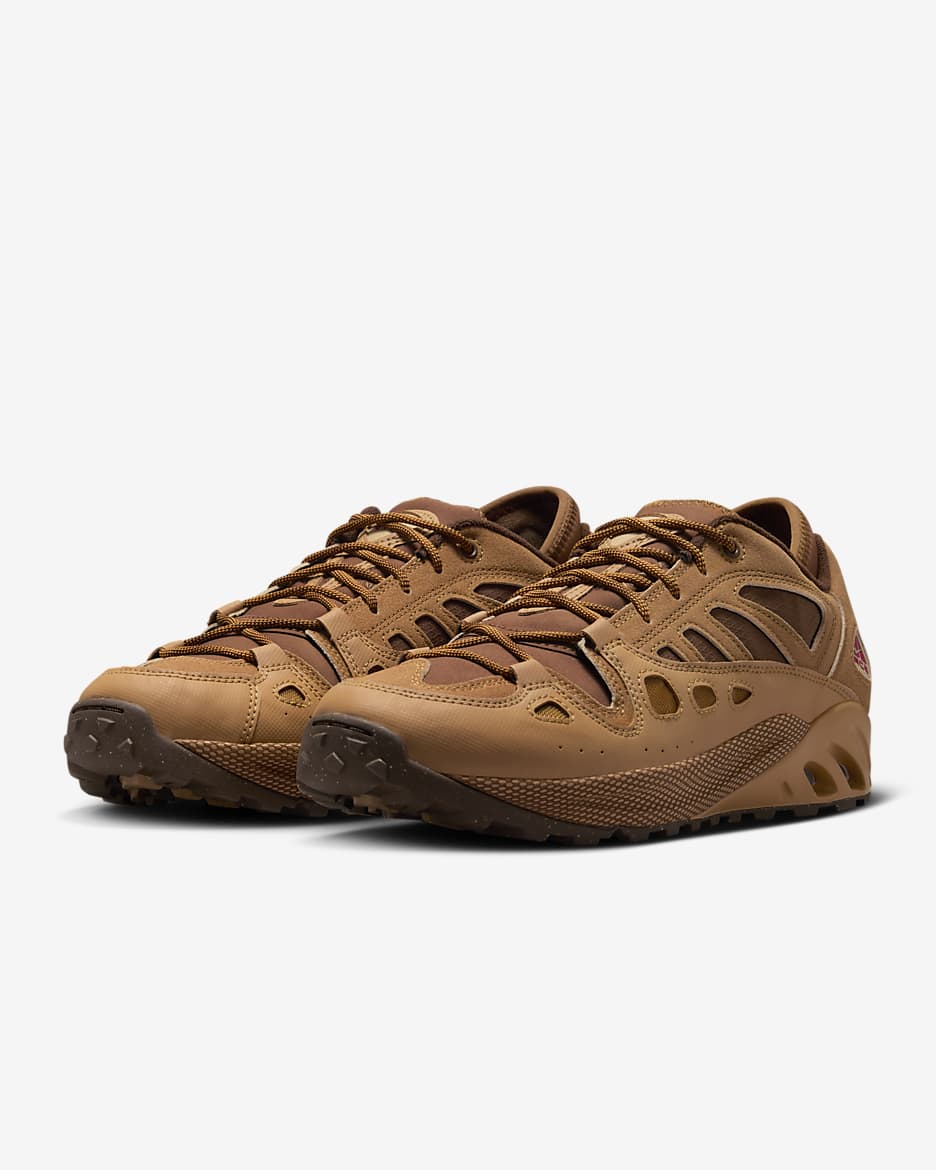 Nike ACG Air Exploraid Men's Shoes - Flax/Cacao Wow/Light British Tan/Gym Red