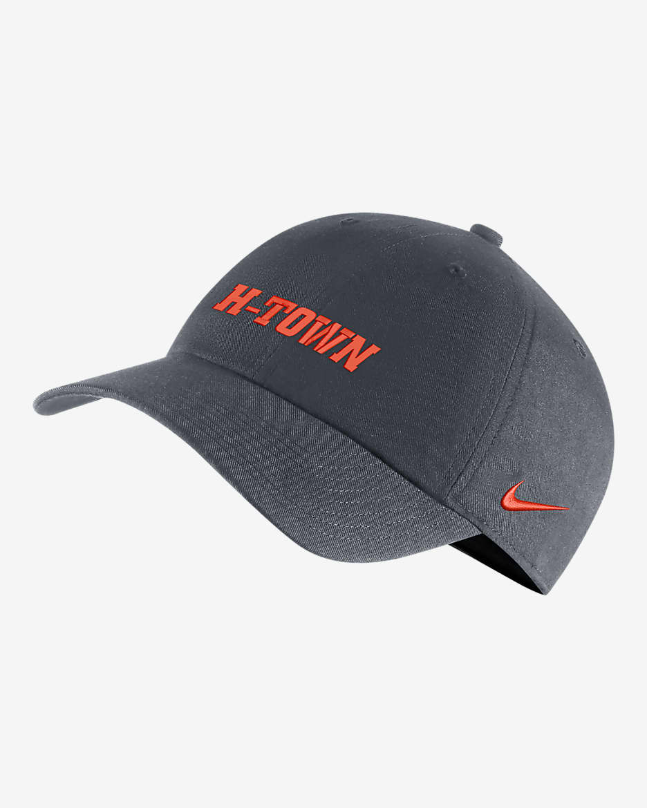 Houston Dash Heritage86 Nike NWSL Soccer Cap - Flint Grey