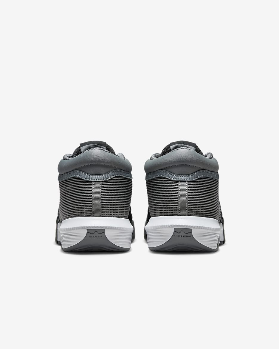 LeBron Witness 8 Basketball Shoes - Cool Grey/Black/White