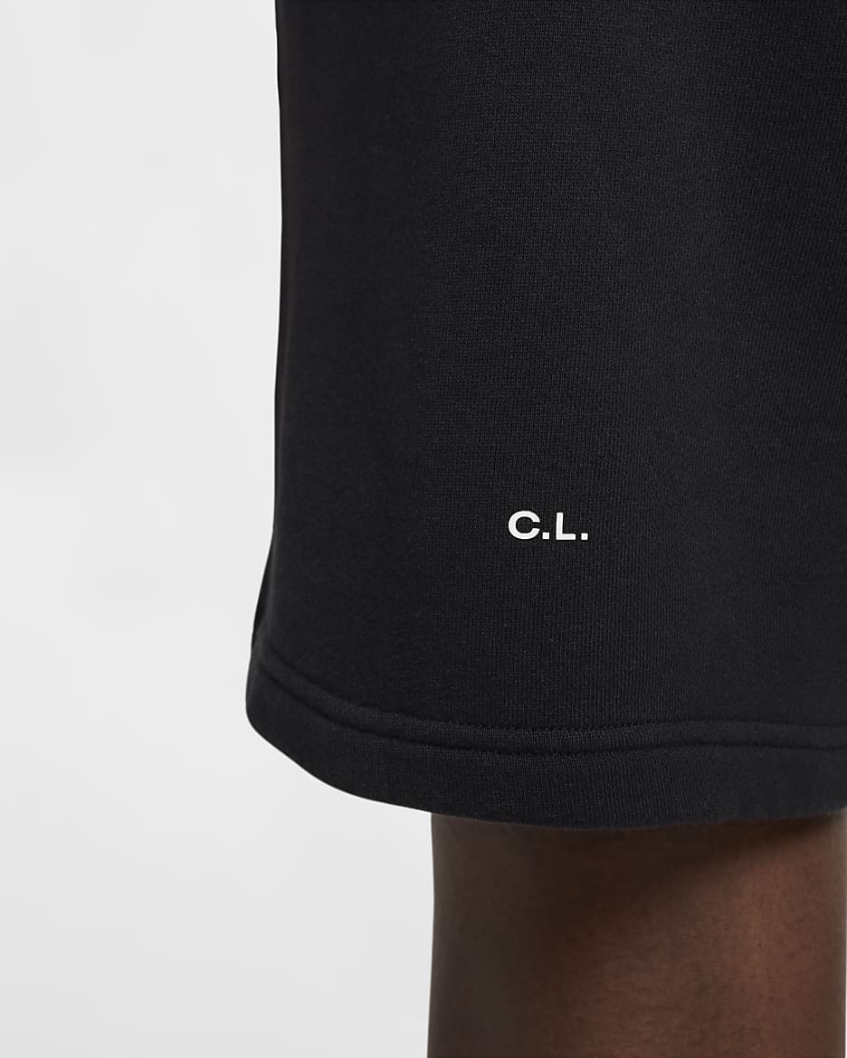 NOCTA Cardinal Fleece Shorts - Black/White