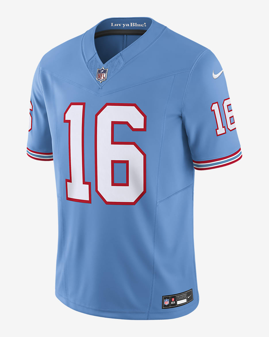 Treylon Burks Tennessee Titans Men's Nike Dri-FIT NFL Limited Football Jersey - Light Blue