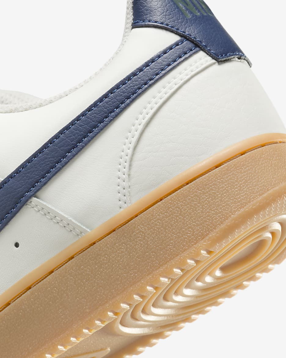 Nike Court Vision Low Men's Shoes - Sail/Gum Light Brown/Light Iron Ore/Midnight Navy