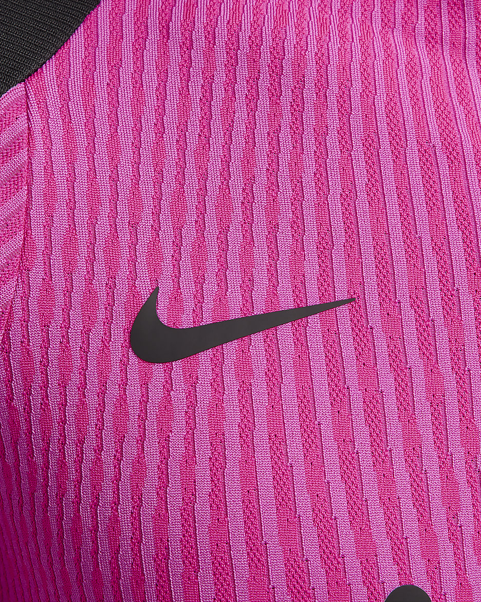 Maglia da calcio per allenamento Nike Dri-FIT ADV Chelsea FC Strike Elite da uomo – Terza - Pink Prime/Nero/Nero