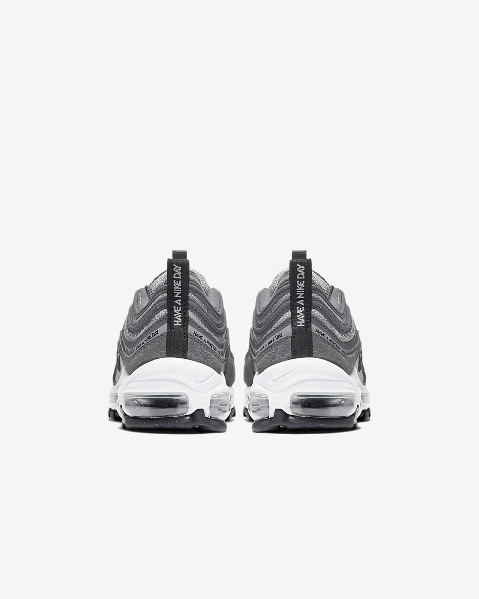 Nike Air Max 97 SE sko til store barn - Dark Grey/Wolf Grey/Hvit/Svart