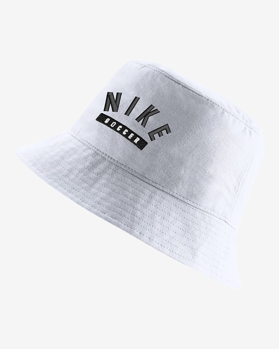 Nike Soccer Bucket Hat - White