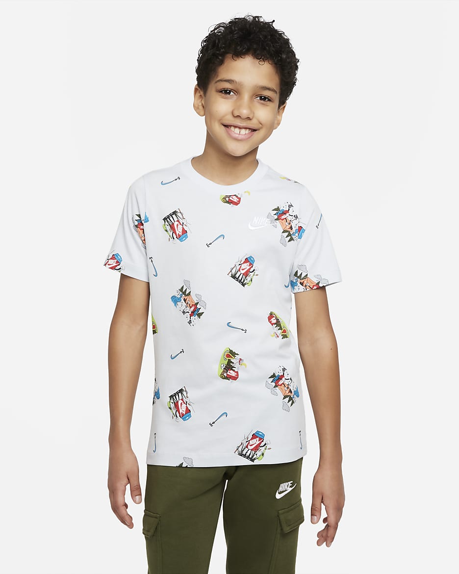 Nike Sportswear Older Kids' T-Shirt - Aura