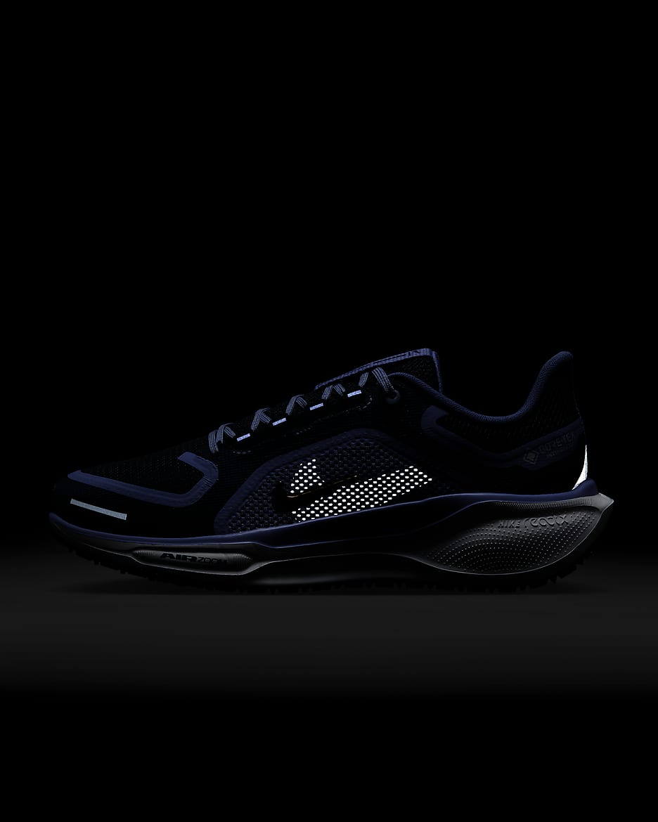 Nike Pegasus 41 GORE-TEX Women's Waterproof Road Running Shoes - Cobalt Bliss/Armoury Navy/Royal Pulse/Metallic Red Bronze