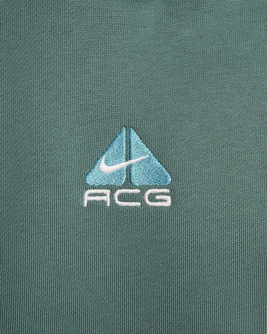 Hoodie pullover de lã cardada Nike ACG Therma-FIT - Bicoastal/Branco Summit