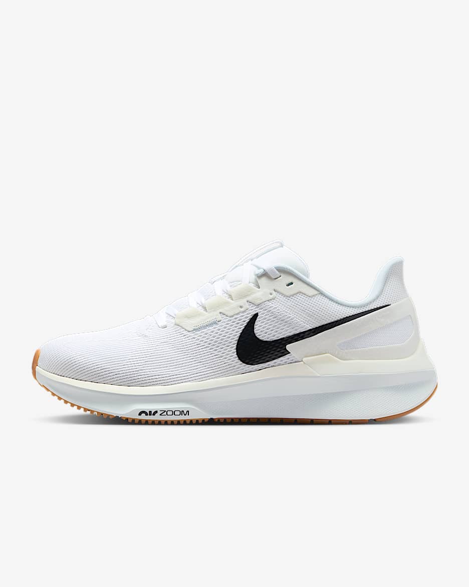 Nike Structure 25 Men's Road Running Shoes - White/Sail/Blue Tint/Anthracite