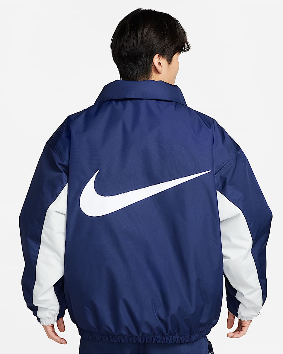Nike Sportswear Solo Swoosh Men's Puffer - Midnight Navy/White