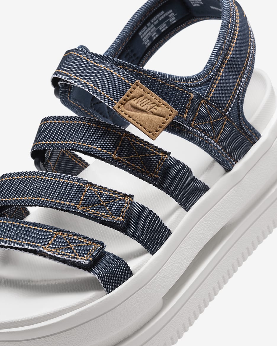 Nike Icon Classic SE Women's Sandals - Armory Navy/Sail/Flax