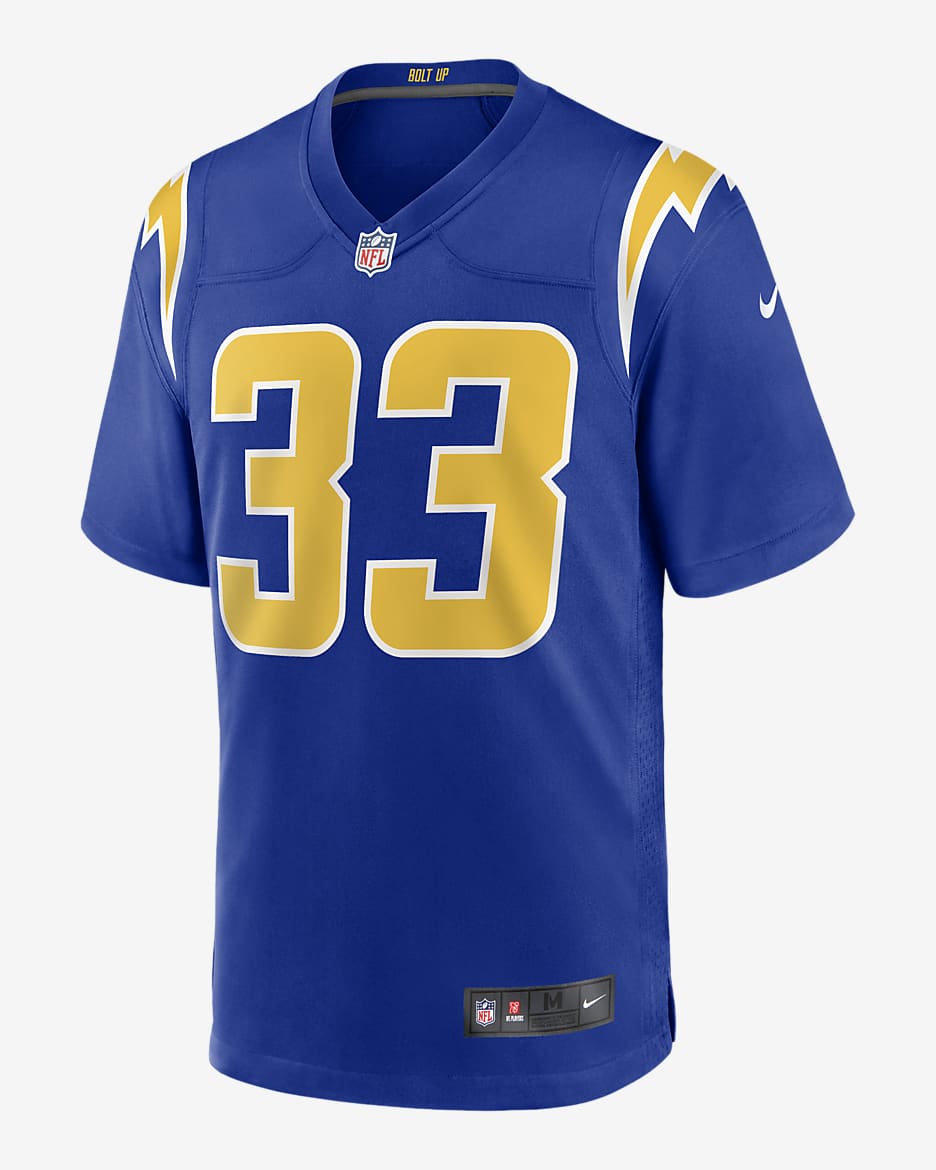 NFL Los Angeles Chargers (Derwin James) Men's Game Football Jersey - Royal