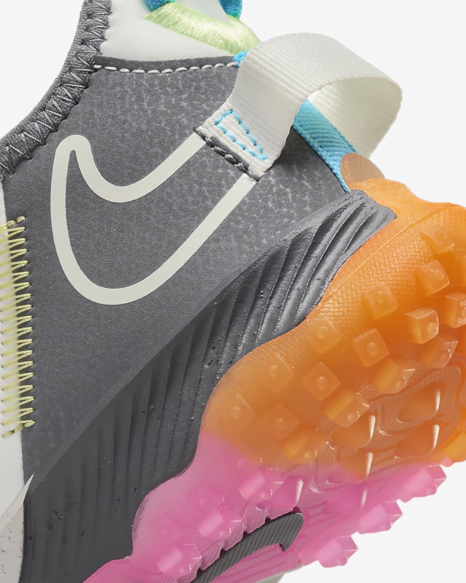 Nike Future Field Little/Big Kids' Cleats - Sail/Sonic Yellow/Hyper Pink/Dark Grey