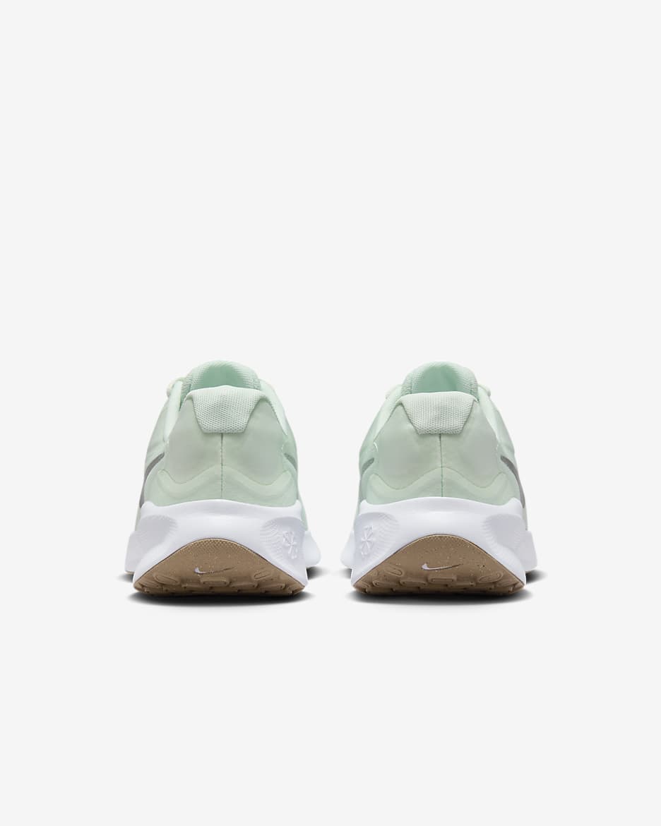 Nike Revolution 7 Women's Road Running Shoes - Barely Green/White/Platinum Tint/Metallic Silver