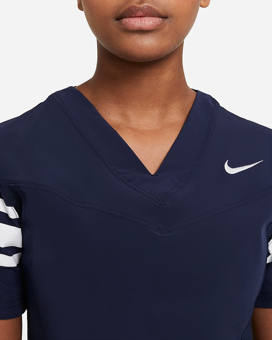 Nike Vapor Women's Flag Football Jersey (Stock) - Team Navy/Team White/Team White