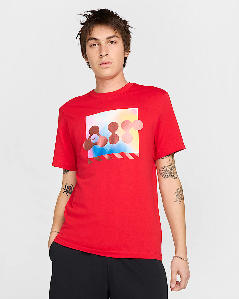Playera para hombre Nike Sportswear - Rojo universitario