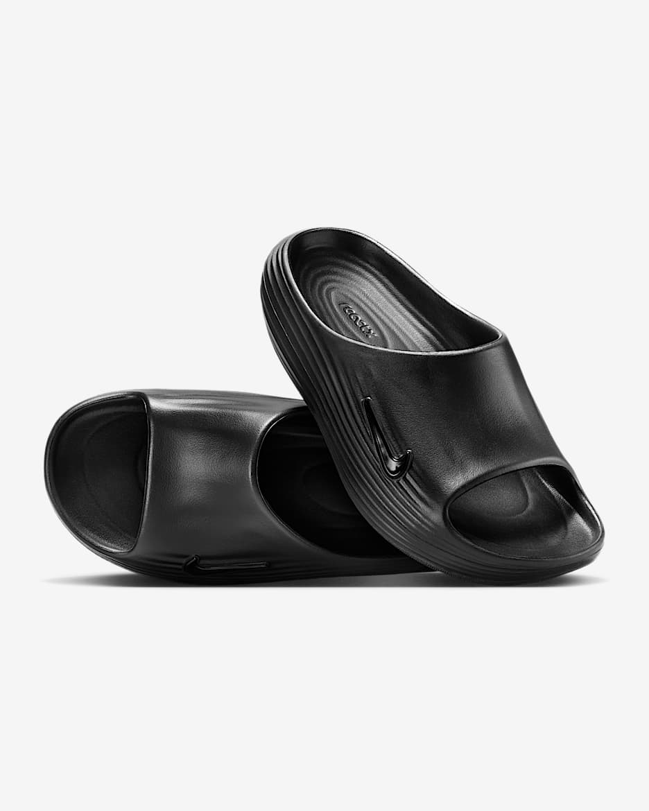 Chanclas para mujer Nike ReactX Rejuven8 - Negro/Negro/Negro