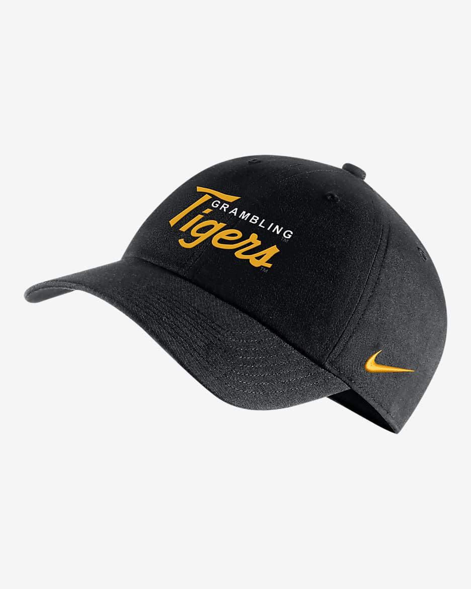 Nike College Campus 365 (Grambling State) Adjustable Hat - Black