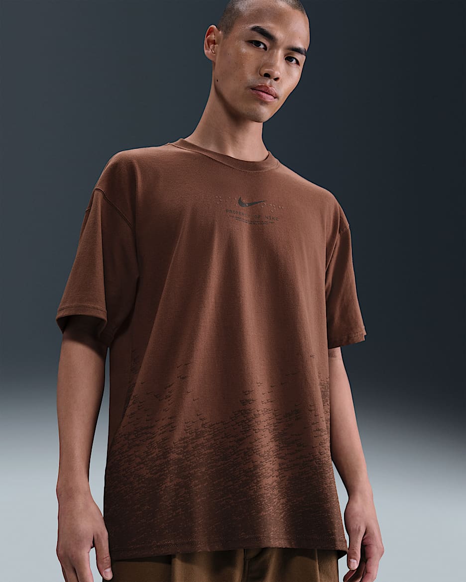 Nike Sportswear Men's Max90 T-Shirt - Fauna Brown/Seal Brown