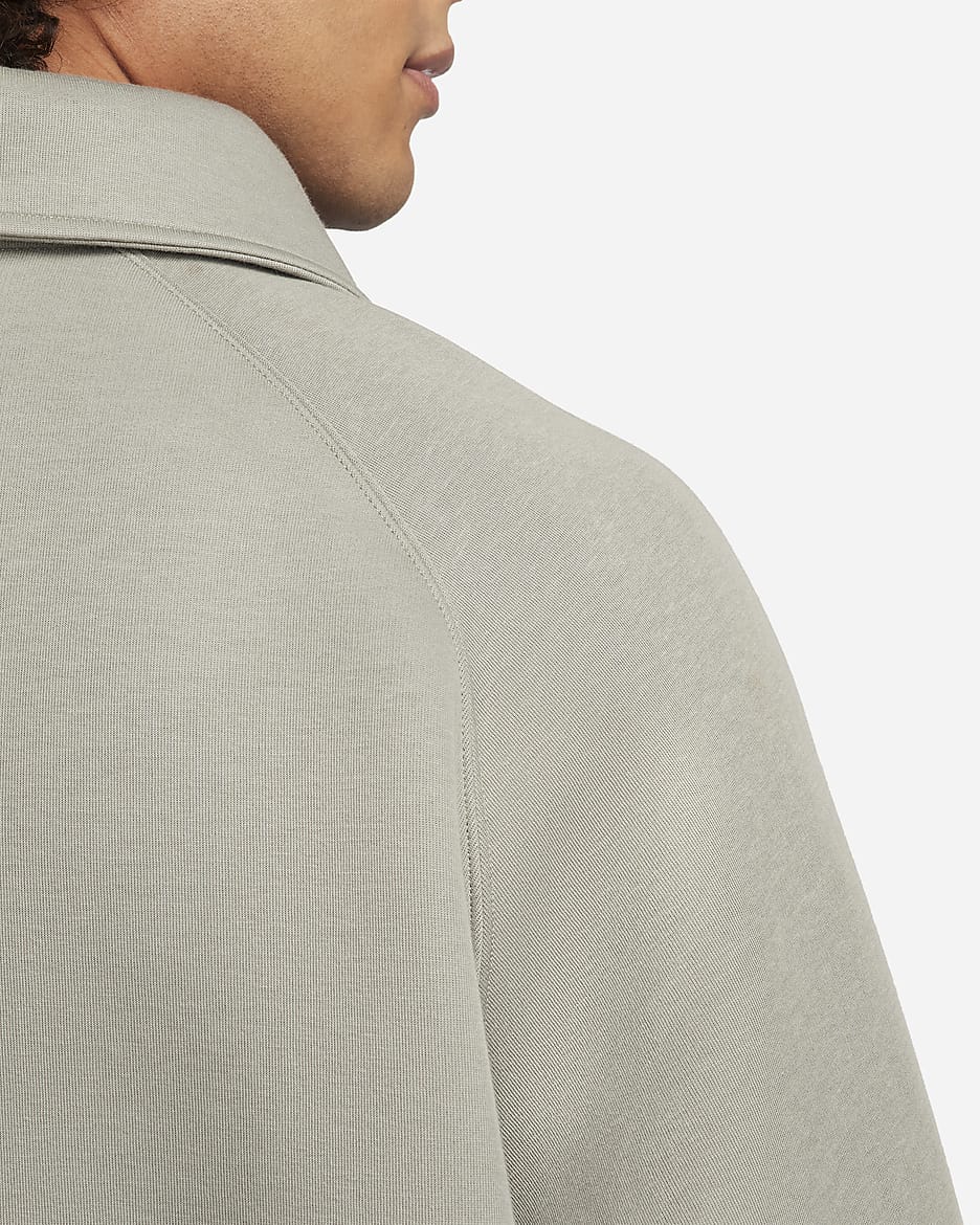 Nike Tech Fleece Re-imagined Men's 1/2-Zip Top - Dark Stucco