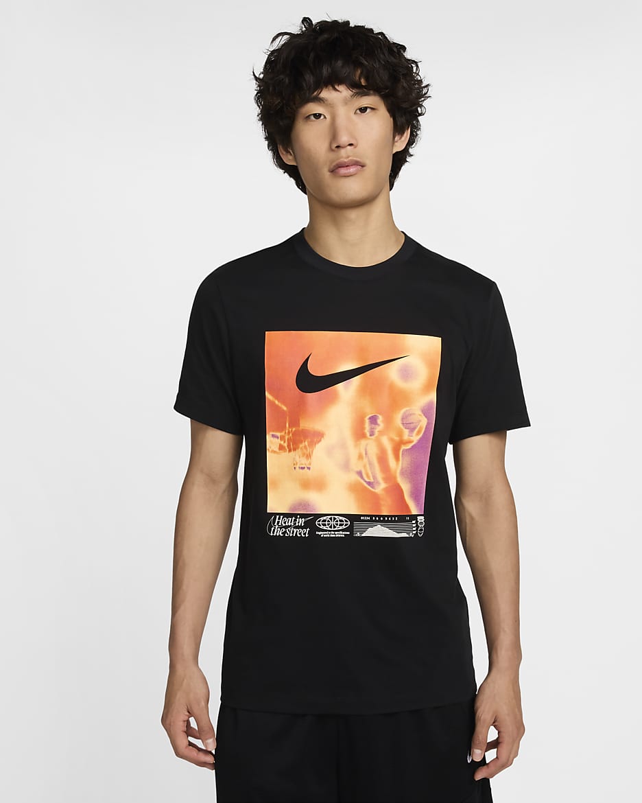 Nike Dri-FIT Men's Basketball T-shirt - Black