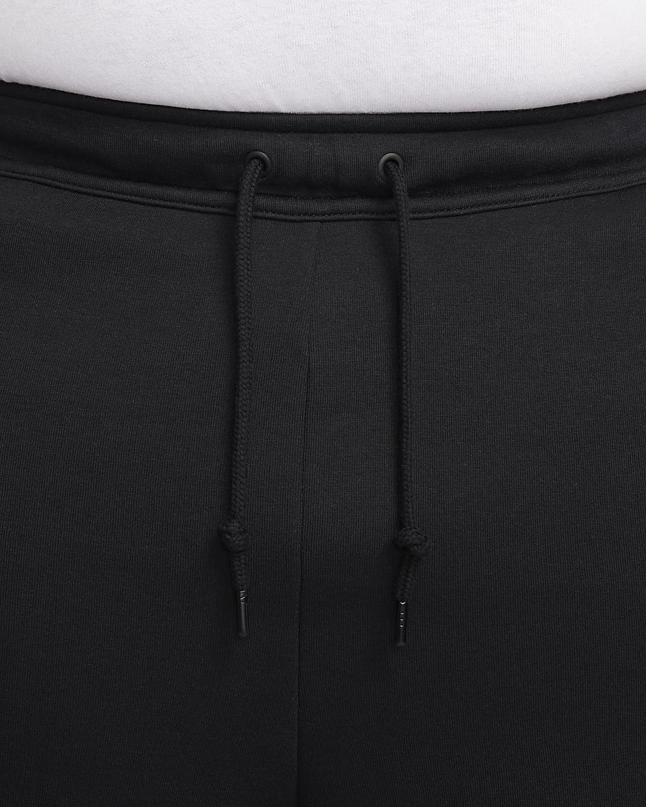 Nike Sportswear Tech Fleece-shorts til mænd - sort/sort