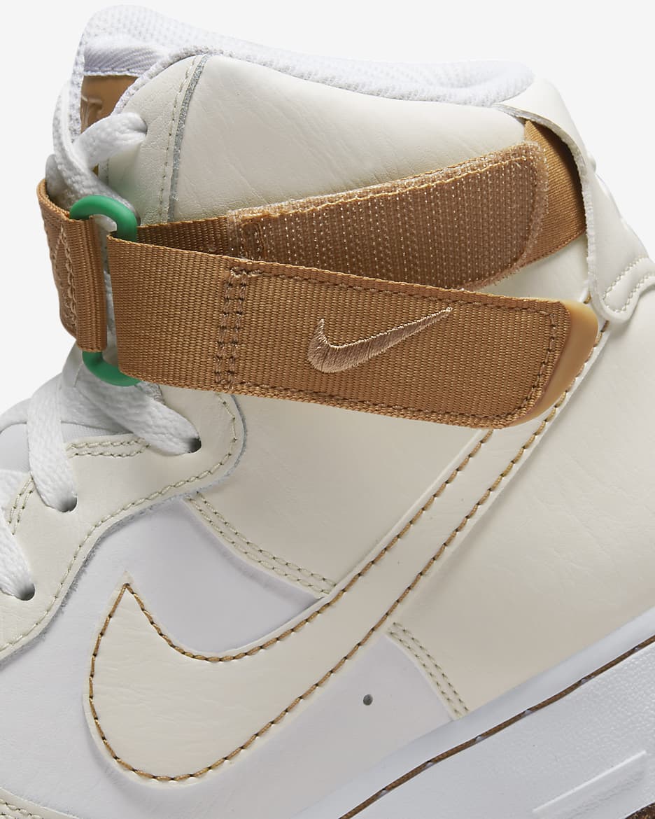 Nike Air Force 1 High '07 LV8 EMB Men's Shoes - Phantom/White/Elemental Gold/Phantom