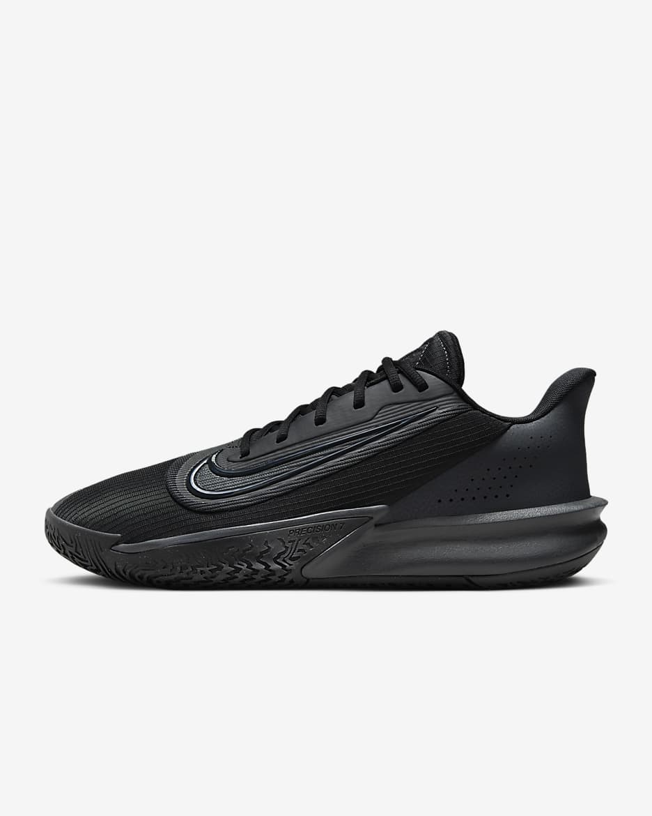 Buty do koszykówki Nike Precision 7 - Czerń/Anthracite