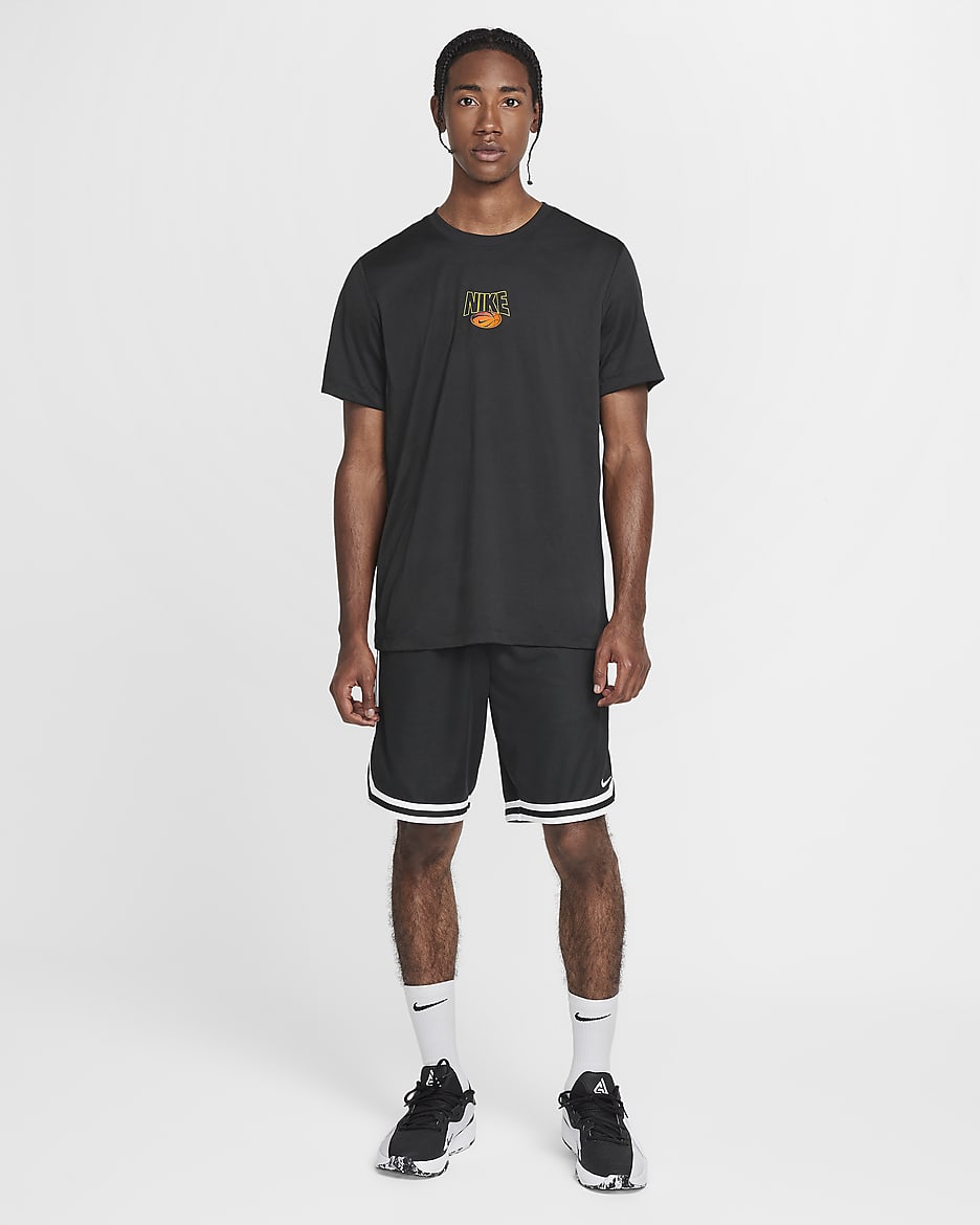 Nike Men's Dri-FIT Basketball T-Shirt - Black