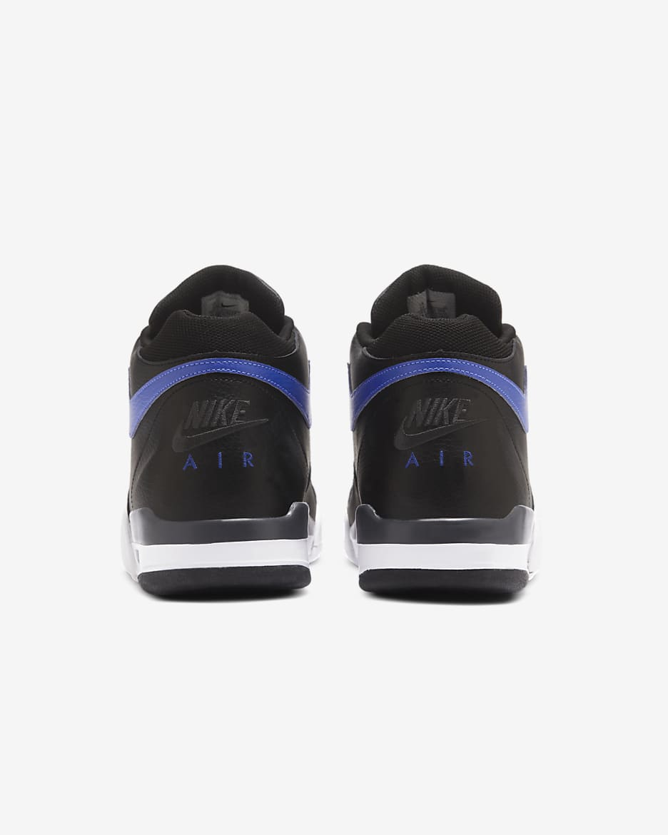 รองเท้าผู้ชาย Nike Flight Legacy - ดำ/Dark Smoke Grey/ขาว/Hyper Blue