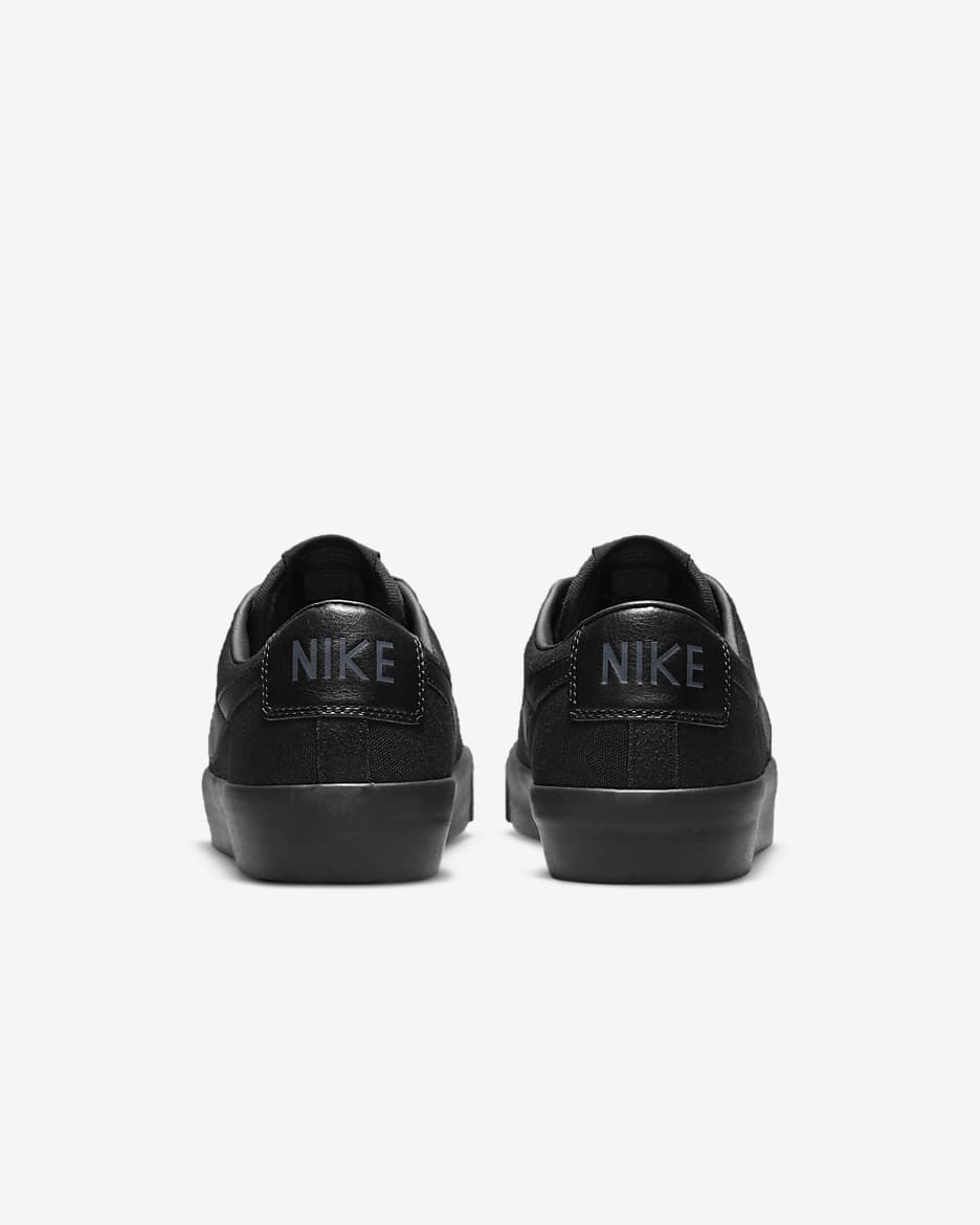 Nike SB Zoom Blazer Low Pro GT Skate Shoes - Black/Black/Anthracite/Black